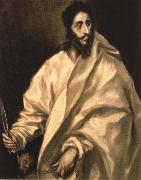 El Greco St Bartholomew Sweden oil painting artist